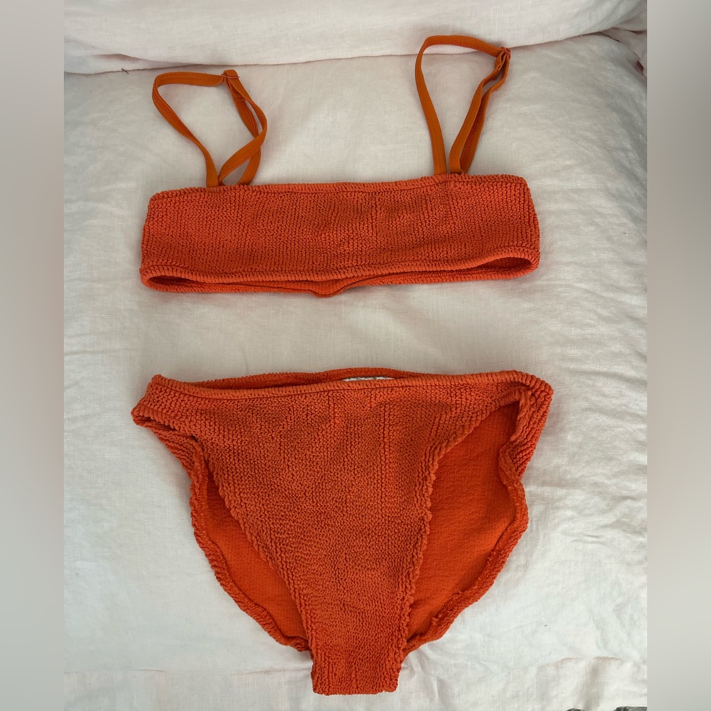 Youswim Burnt Orange Textured Two-Piece Bikini